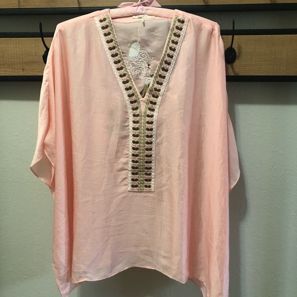 Anthropologie Floreat June Embroidered Poncho OS - Picture 3 of 8